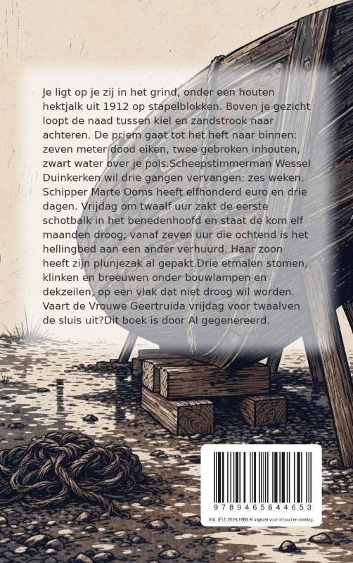 Achterkant van Werk en pek