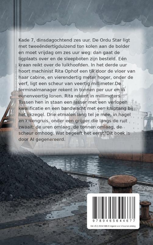 Achterkant van Stopgat
