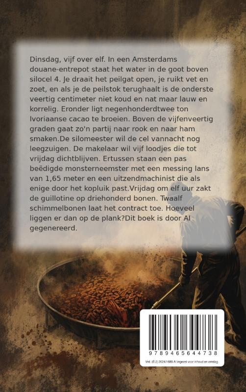 Achterkant van Steker zeven