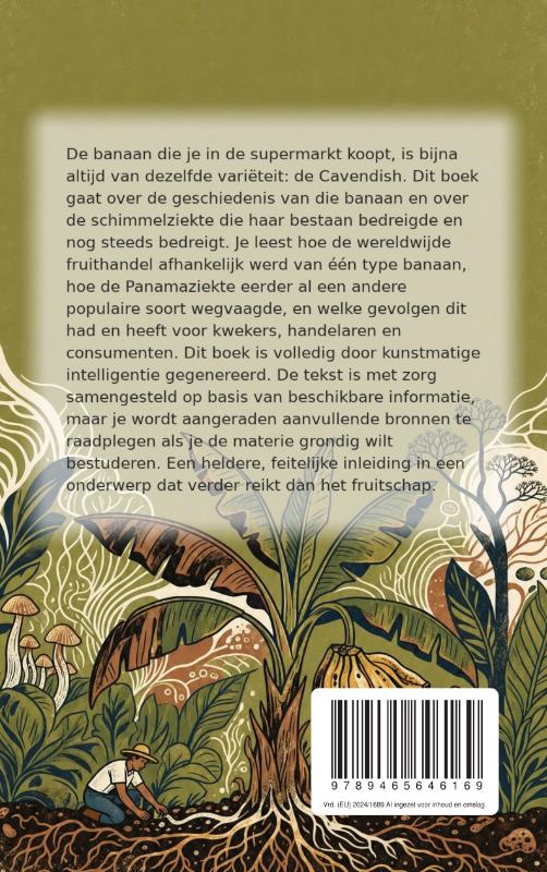 Achterkant van De banaan die bijna verdween