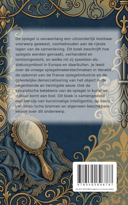 Achterkant van Toen de spiegel een schat was