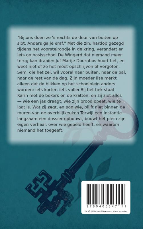 Achterkant van Anders ga je eraf