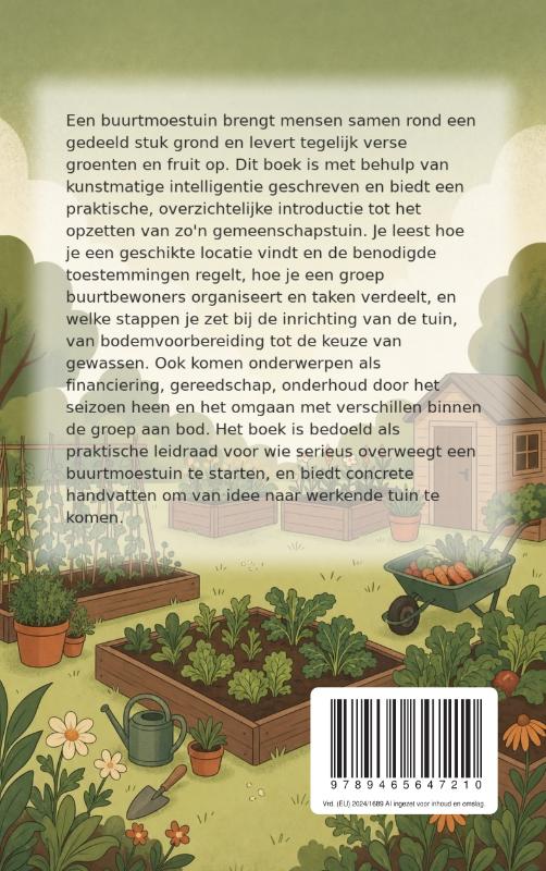 Achterkant van De buurtmoestuin beginnen