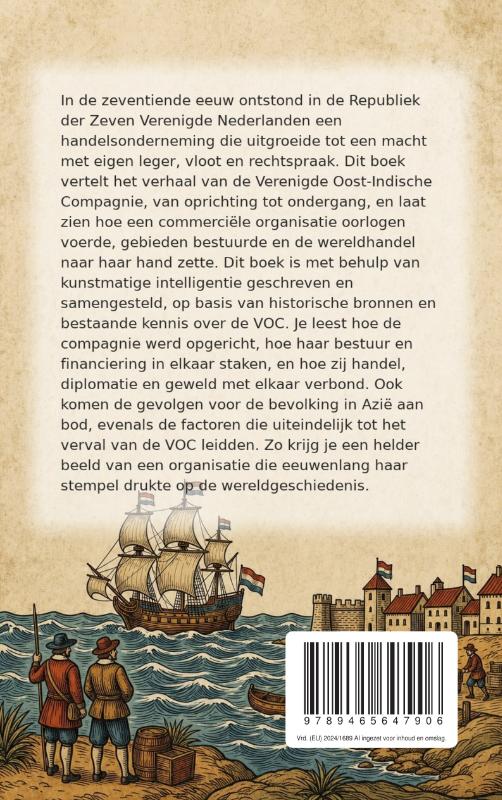Achterkant van Het bedrijf dat een leger had