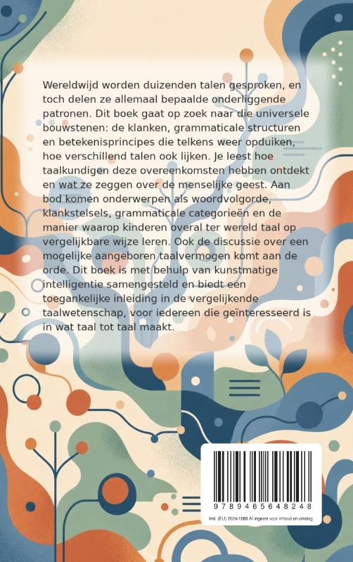 Achterkant van Wat alle talen gemeen hebben