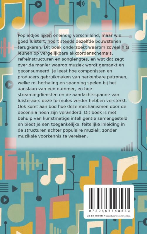 Achterkant van Waarom bijna alle popliedjes hetzelfde doen