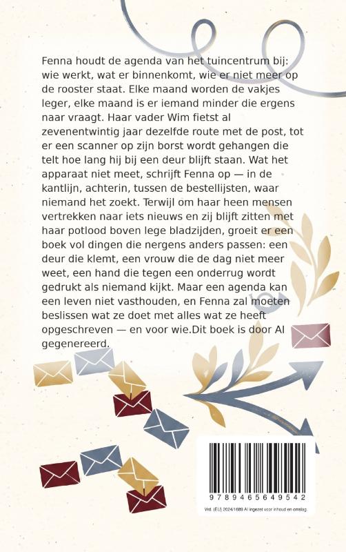 Achterkant van De helft