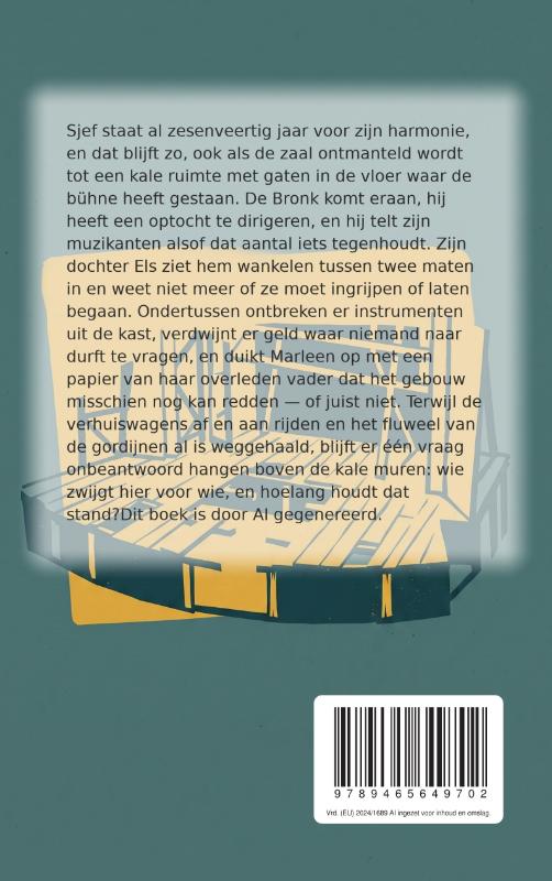 Achterkant van Laatste maat