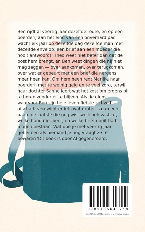 Achterkant van Onbestelbaar