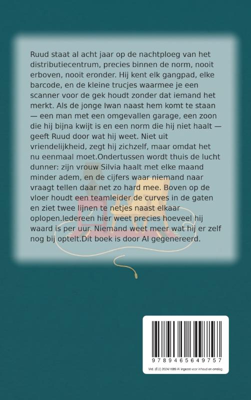 Achterkant van Piek