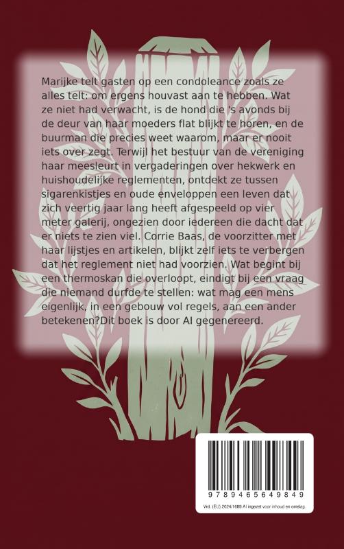 Achterkant van Paal drie