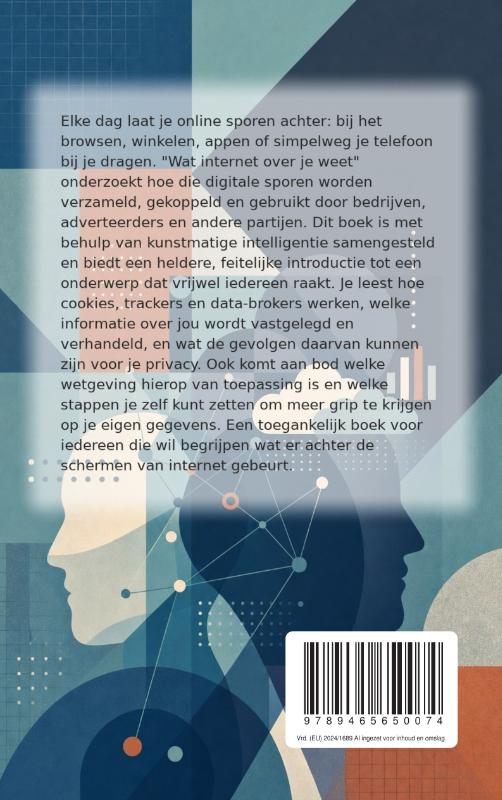 Achterkant van Wat internet over je weet