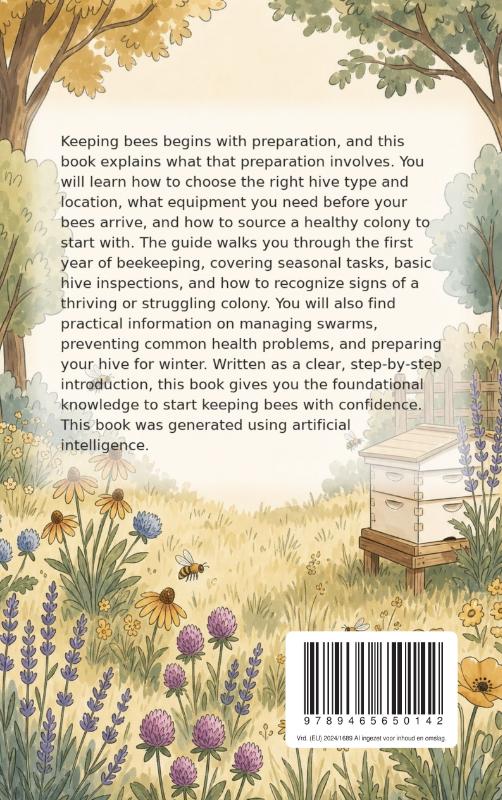 Achterkant van Your First Beehive