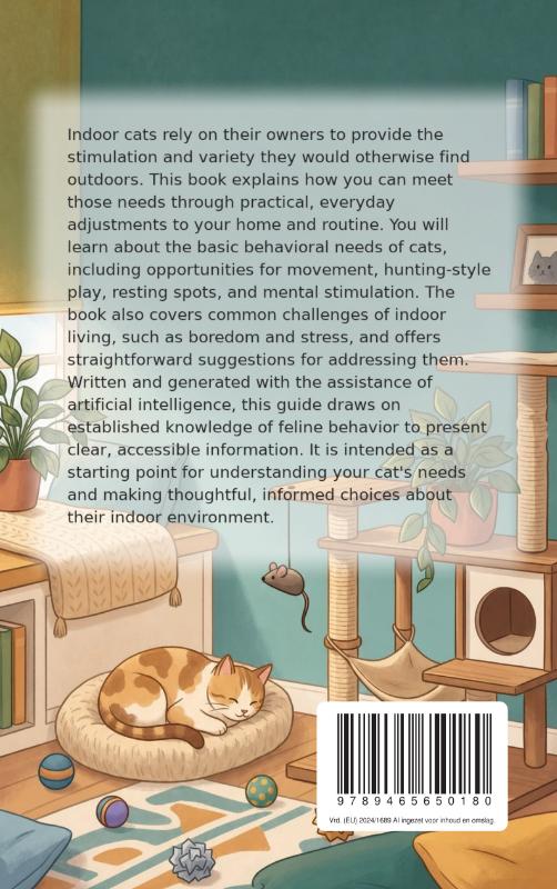 Achterkant van Happy Indoor Cats