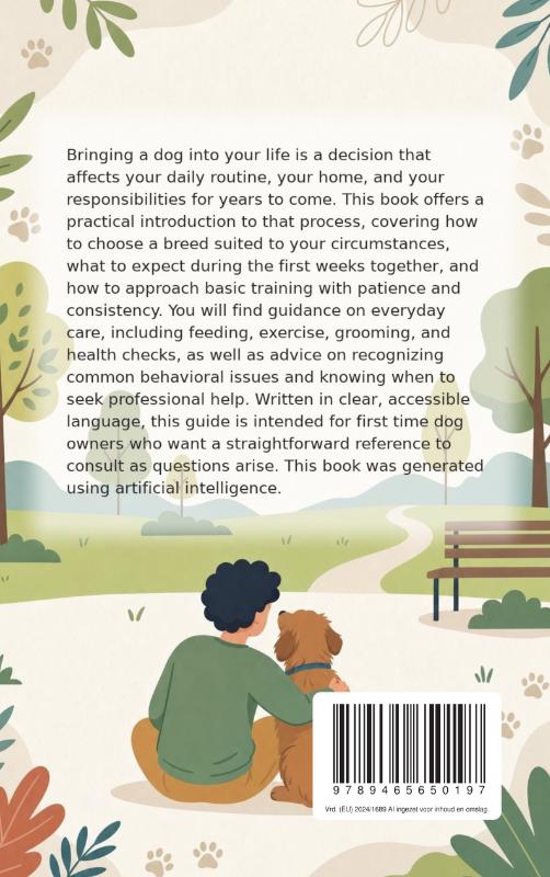 Achterkant van Your First Dog
