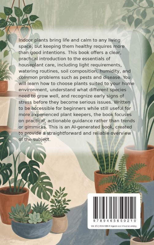 Achterkant van Growing Houseplants That Thrive