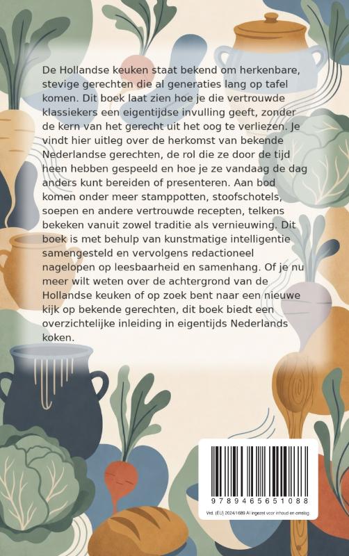 Achterkant van De Hollandse keuken van nu