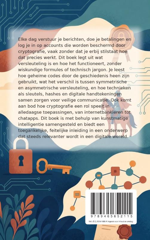 Achterkant van Versleuteling zonder wiskunde