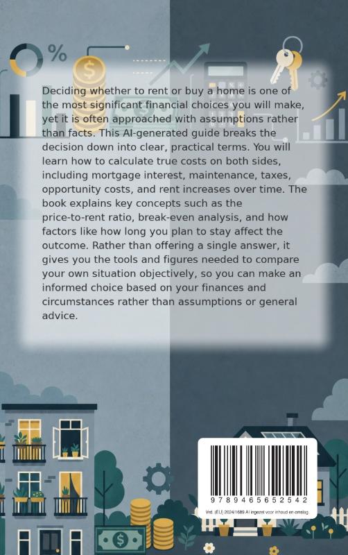 Achterkant van Renting or Buying: The Real Numbers