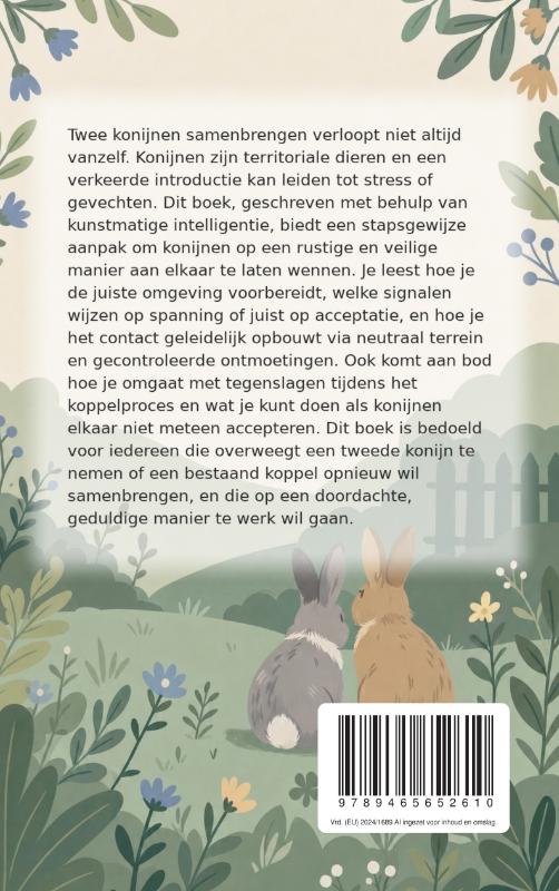 Achterkant van Konijnen koppelen zonder gevecht