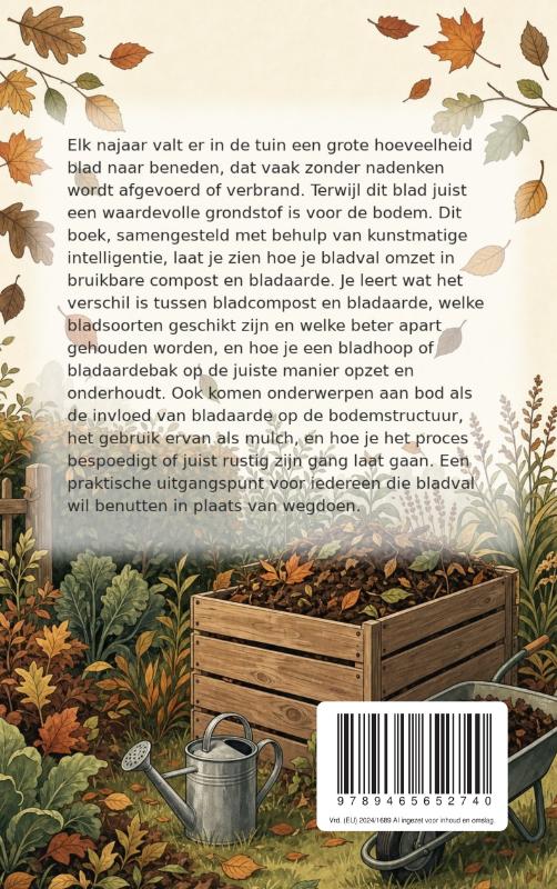 Achterkant van Bladval als gratis grondstof