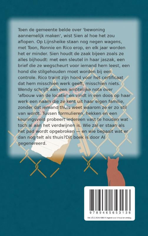 Achterkant van Lijnsheike