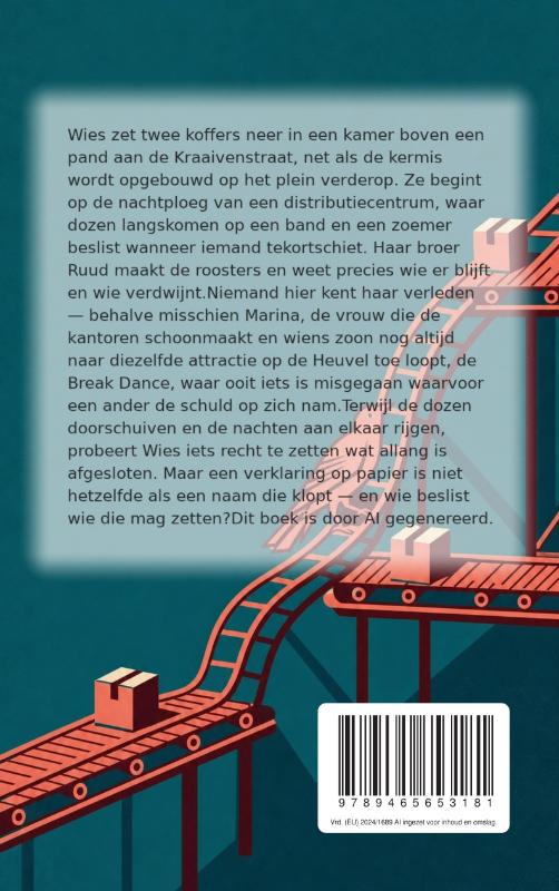 Achterkant van Baan drie