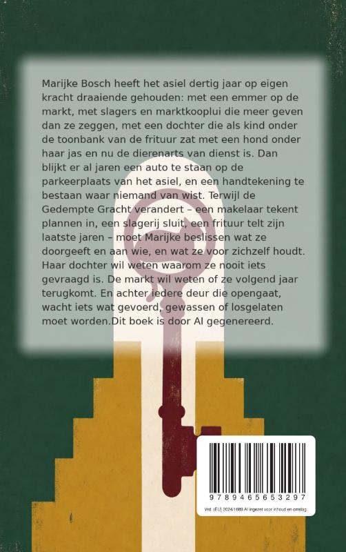 Achterkant van Achterdeur