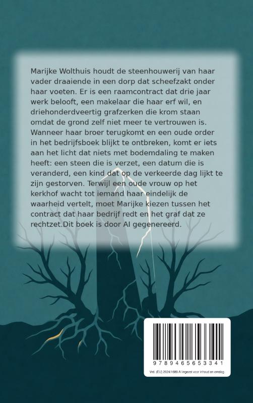 Achterkant van Scheefstand