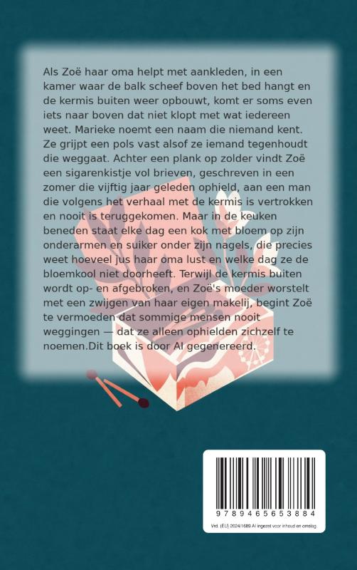 Achterkant van Sigarenkistje