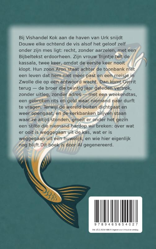 Achterkant van Kabeljauw