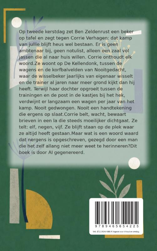 Achterkant van Wisselbeker