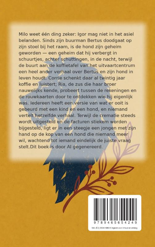 Achterkant van Igor