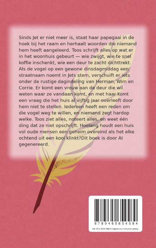Achterkant van Karel
