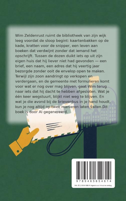 Achterkant van Retour