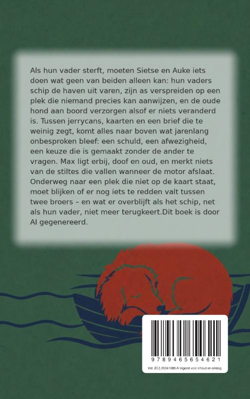 Achterkant van Max