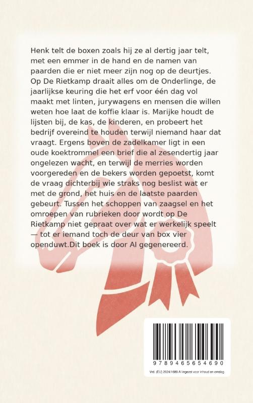 Achterkant van Keuring