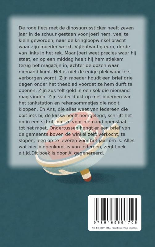 Achterkant van Fietsbel