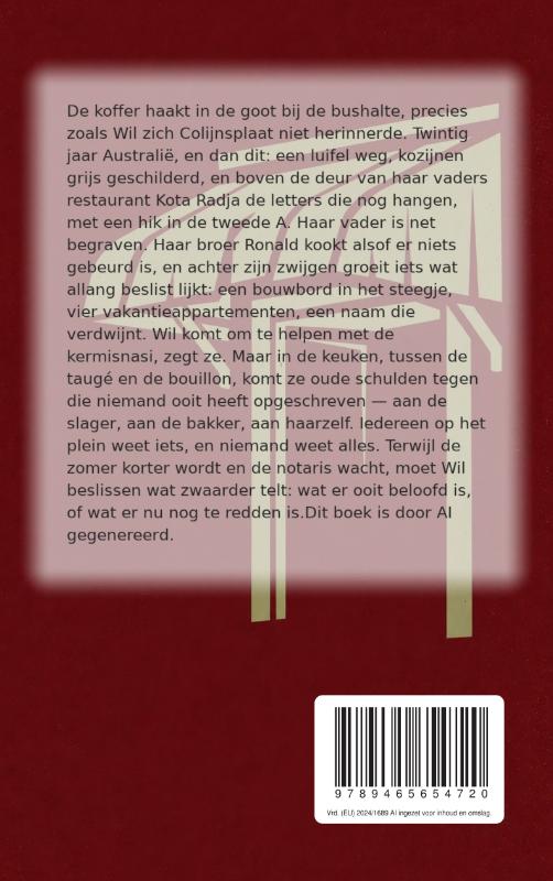 Achterkant van Kotaradja