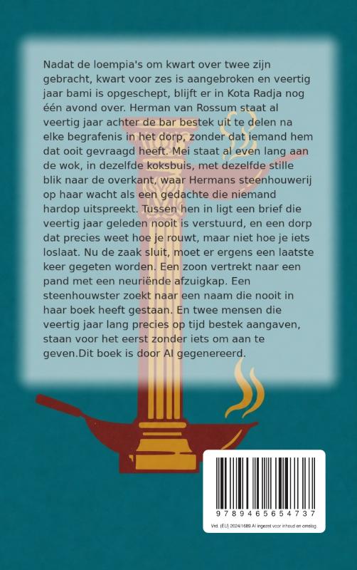 Achterkant van Kota Radja