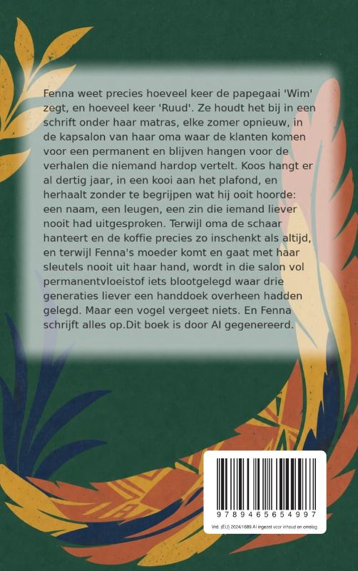 Achterkant van Koos