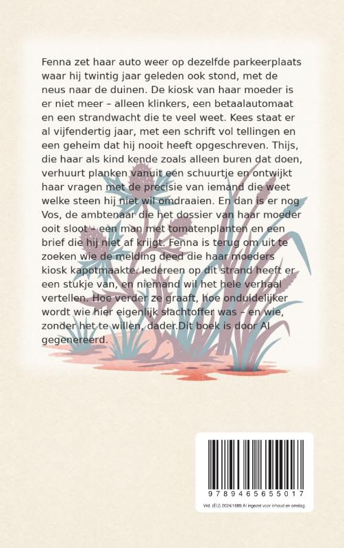 Achterkant van Strandpost