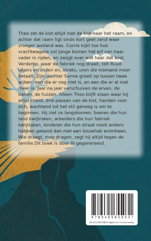 Achterkant van Wie draagt