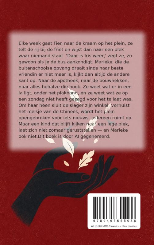 Achterkant van Na Iris