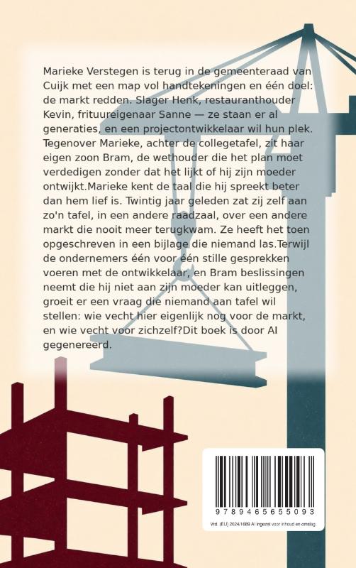 Achterkant van Tegenstem