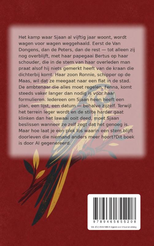 Achterkant van Bertus