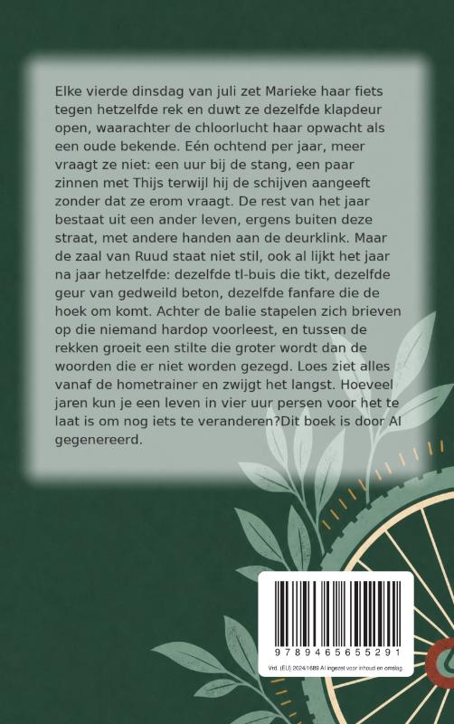 Achterkant van Proefles