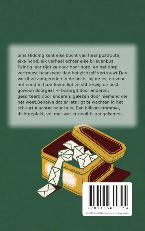 Achterkant van Niet bezorgd