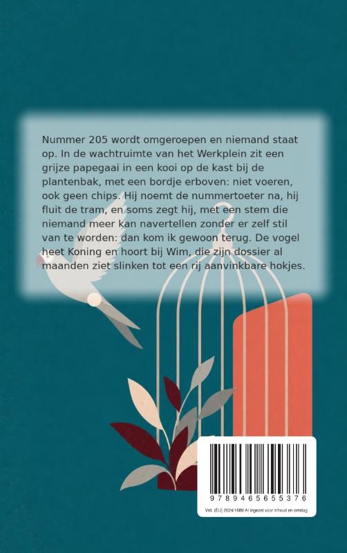 Achterkant van Koning