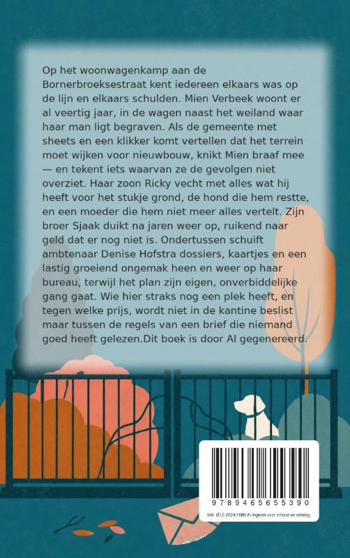 Achterkant van Bouwhek